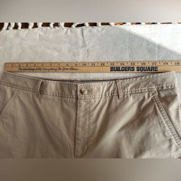 LL Bean Pants Favorite Fit Cotton Blend Beige Casual Womens Pants. Like new. 16s - Picture 5 of 8